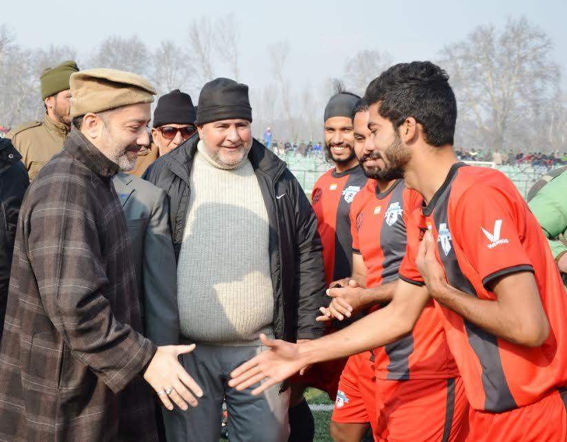 Ansari inaugurates I-League second division football match